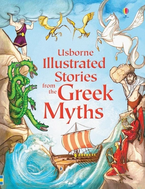 Illustrated Stories Greek Myths Story Book for ages 7 