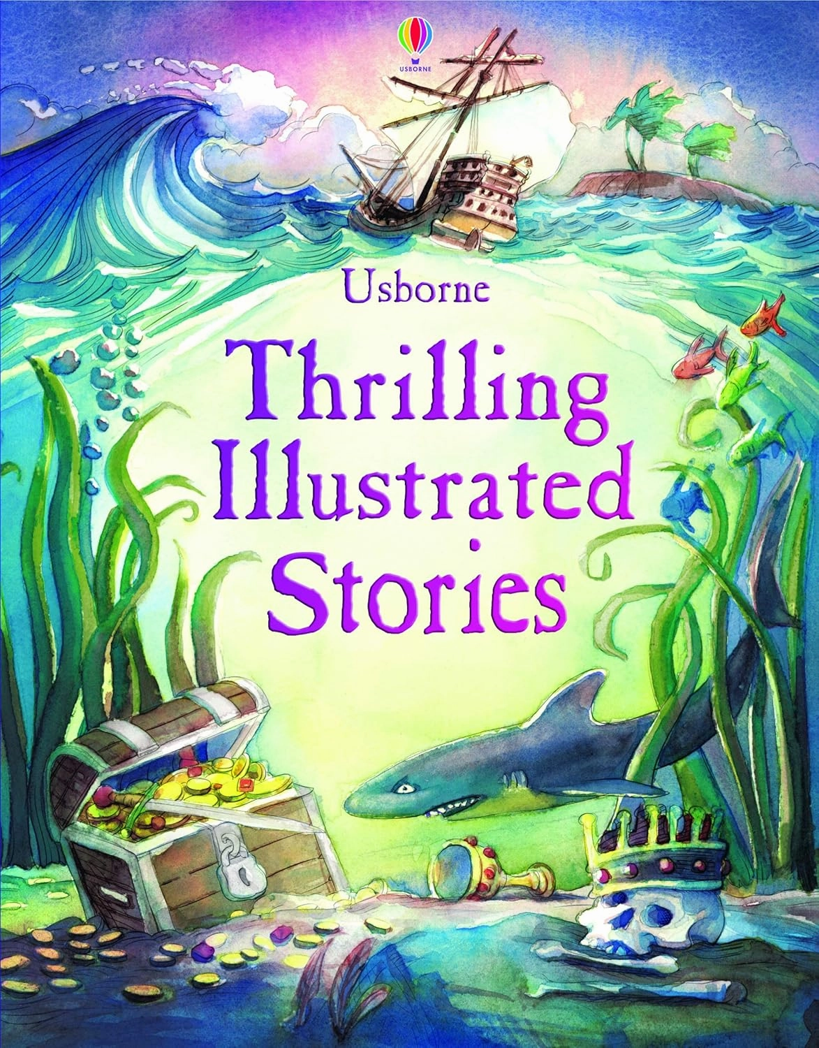 Illustrated Stories Thrilling Story Book for ages 7 