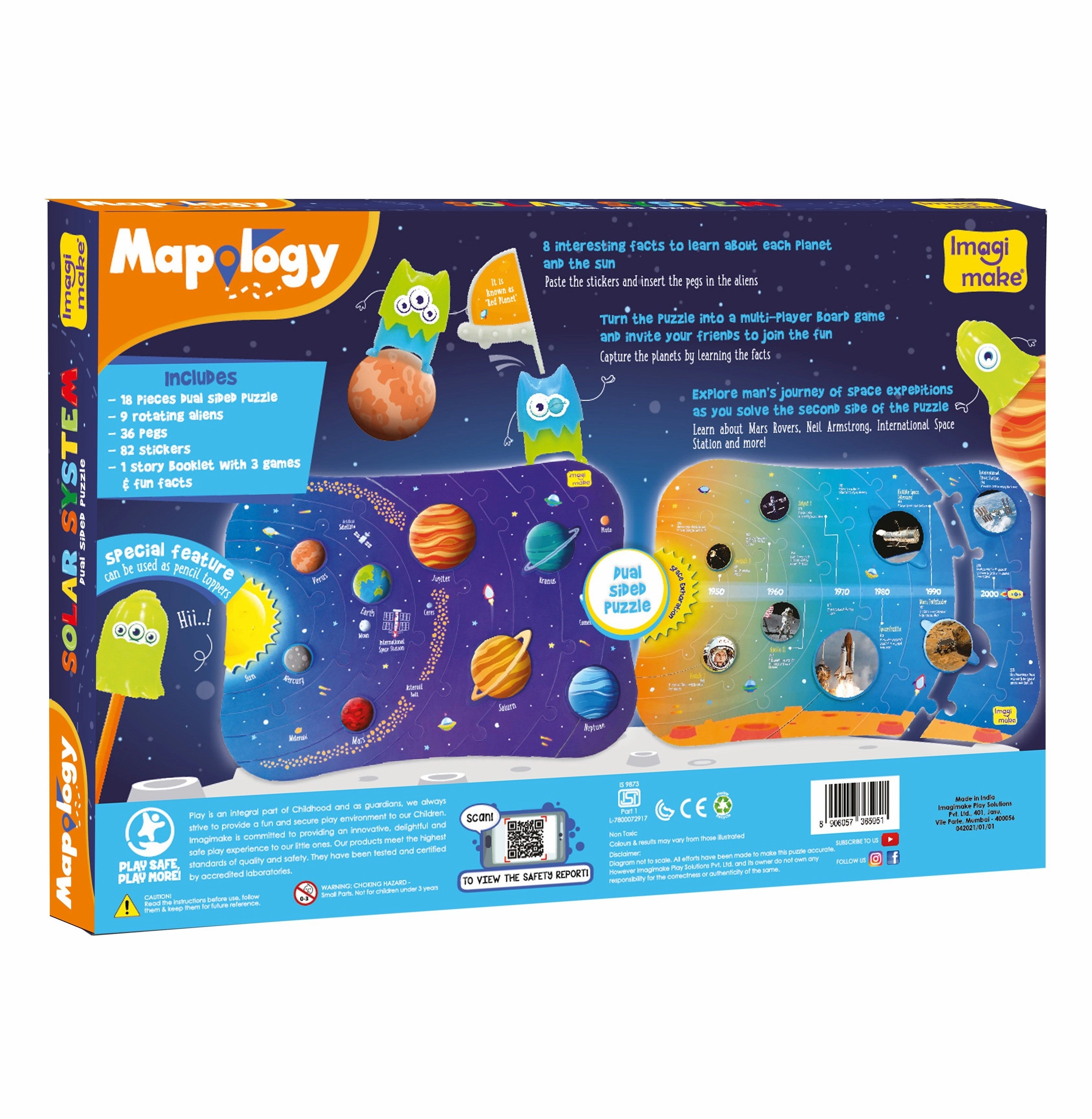 Imagimake Mapology Solar System
