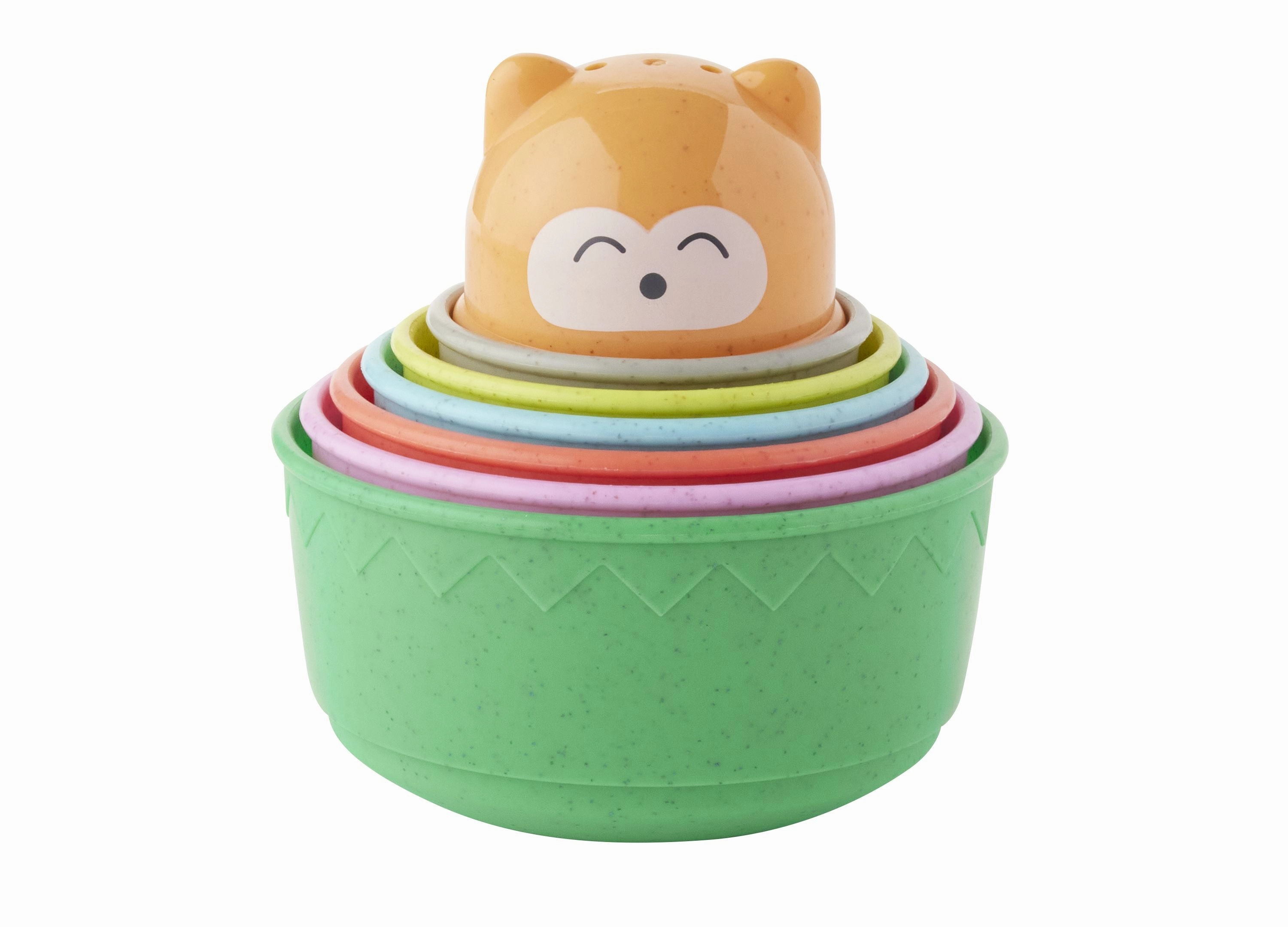Imaginarium Rainbow Stacking Cups  Eco-Friendly Learning Toy
