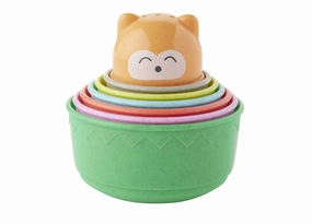 Imaginarium Rainbow Stacking Cups  Eco-Friendly Learning Toy