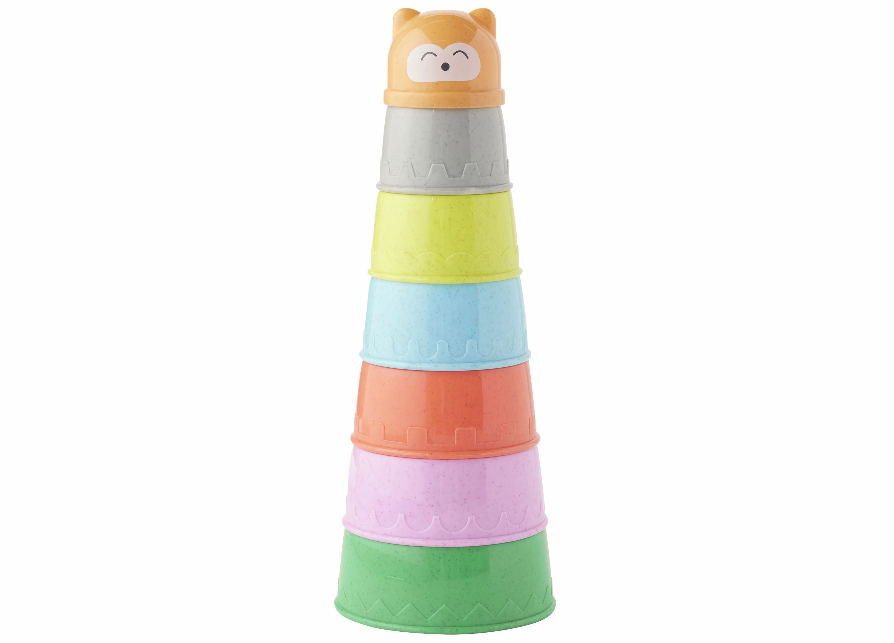 Imaginarium Rainbow Stacking Cups  Eco-Friendly Learning Toy