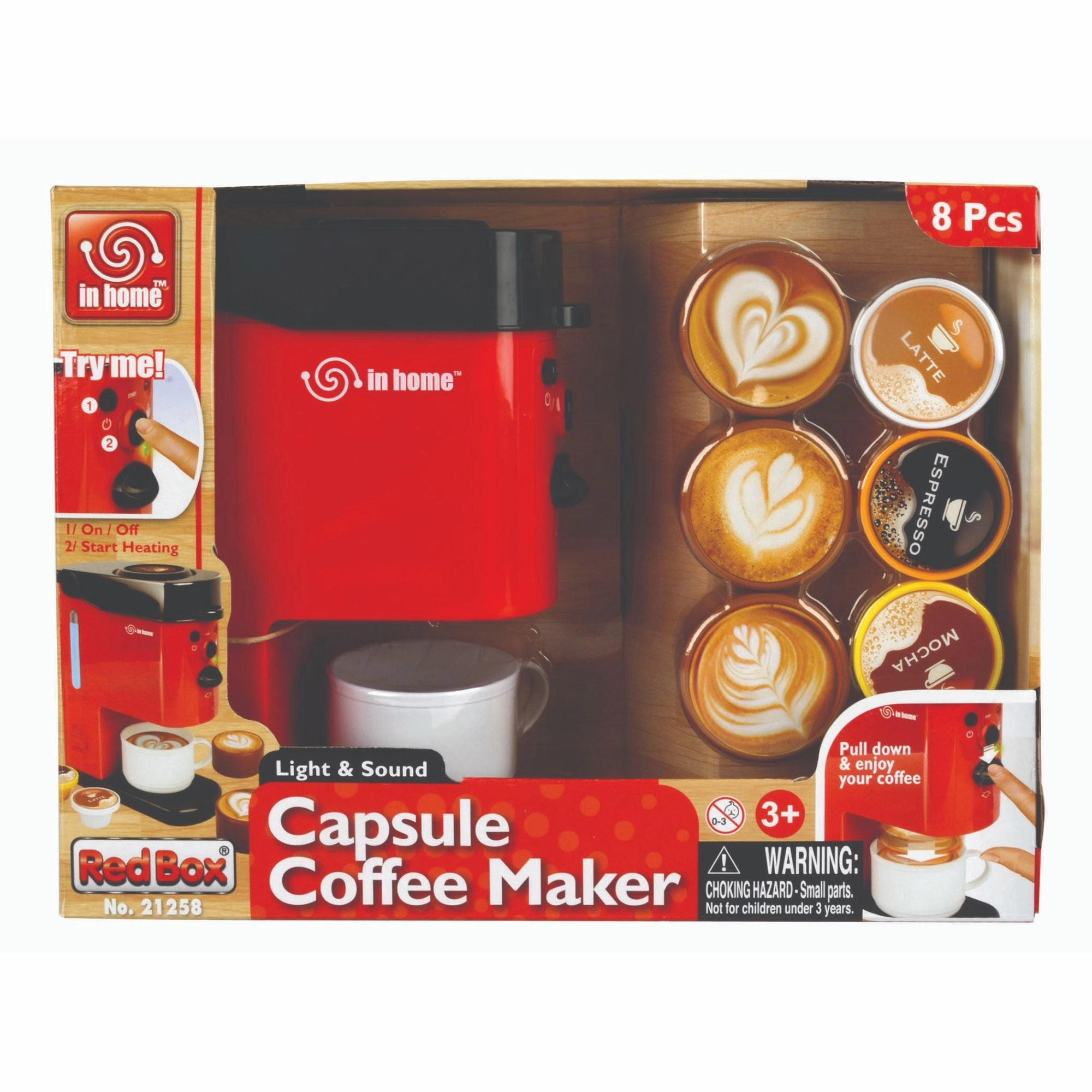 In Home Lights & Sounds Capsule Coffee Maker