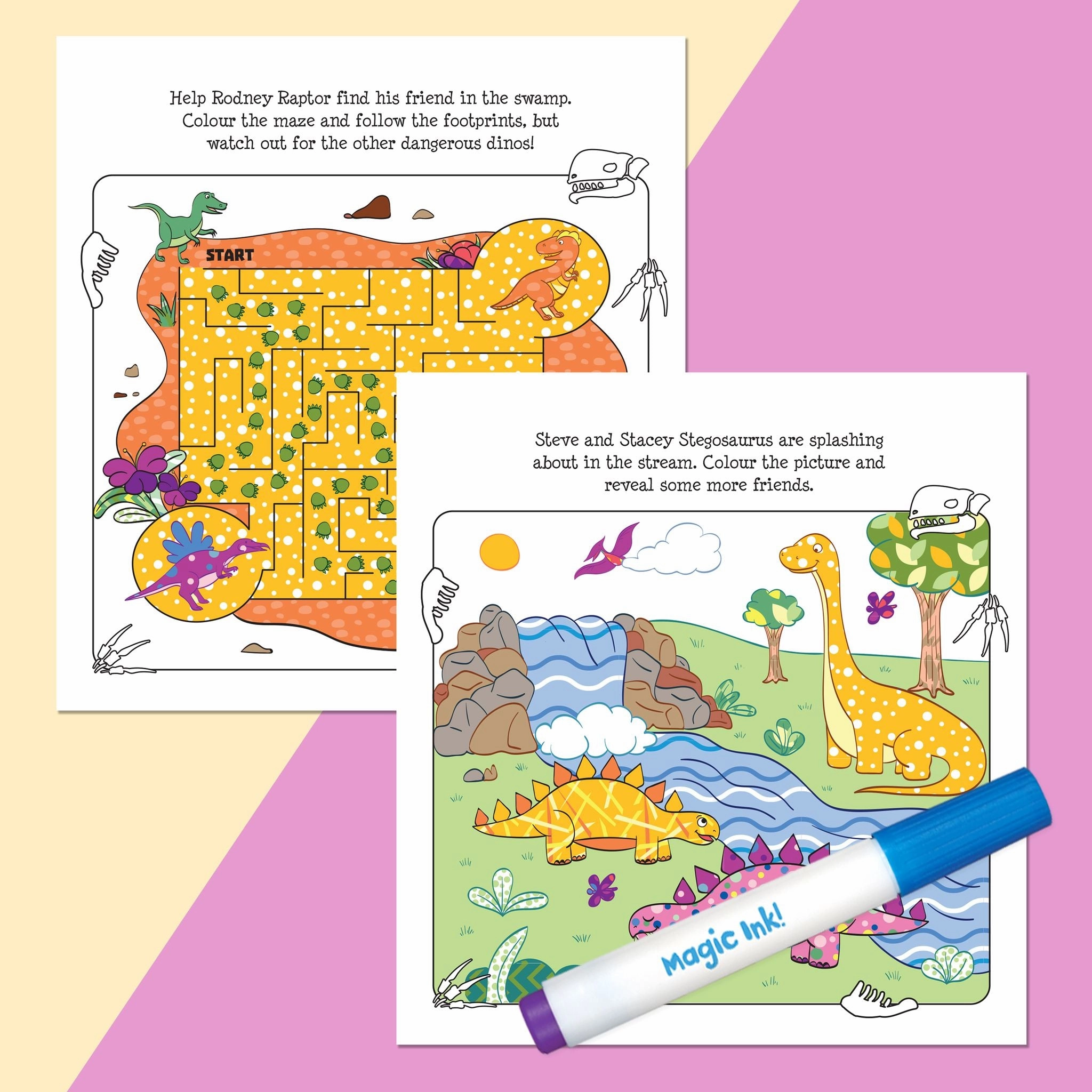 Inkredibles Magic Ink Pictures: Roarsome Dino