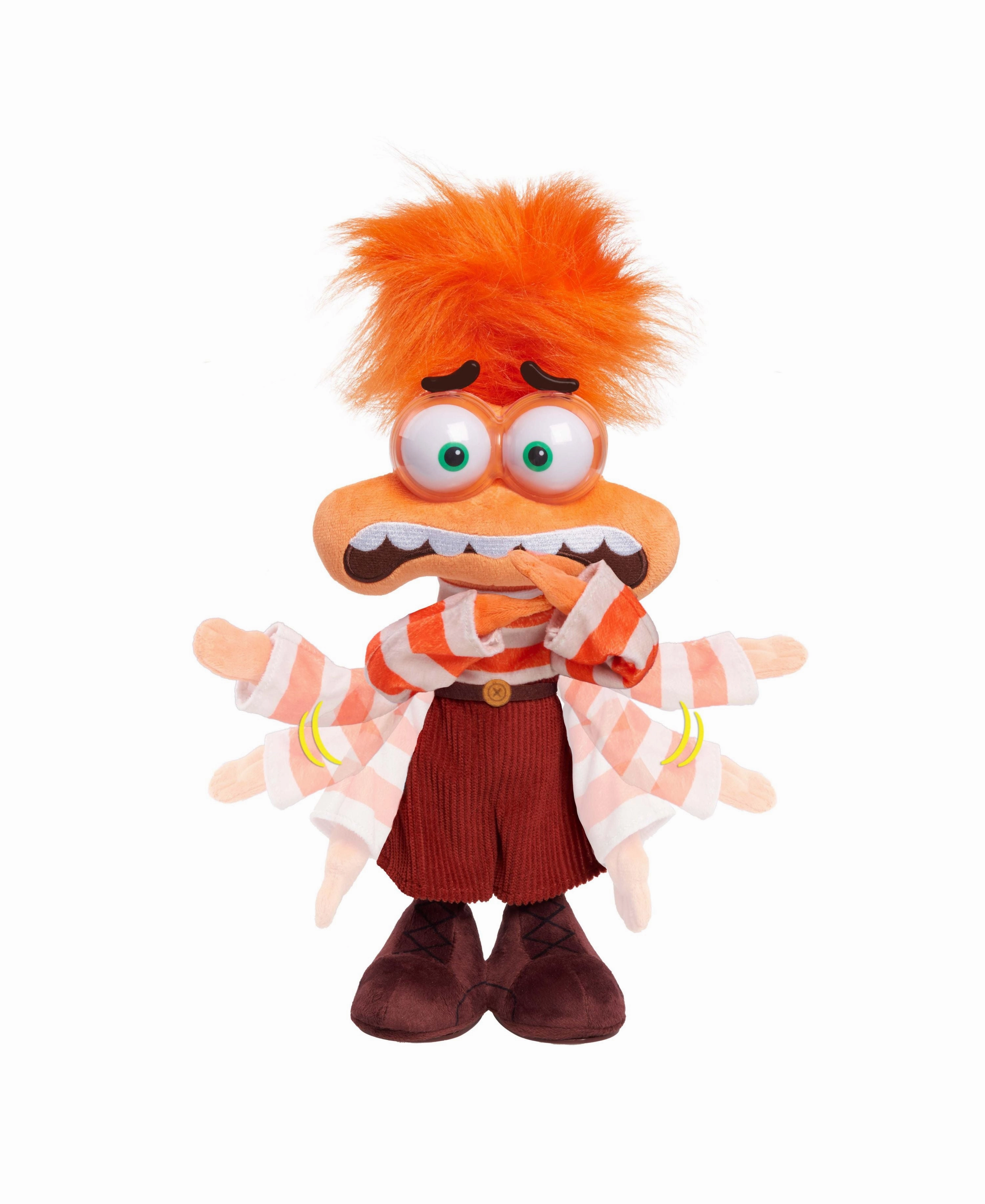 Inside Out 2 Anxiety Interactive Feature Plush Toy