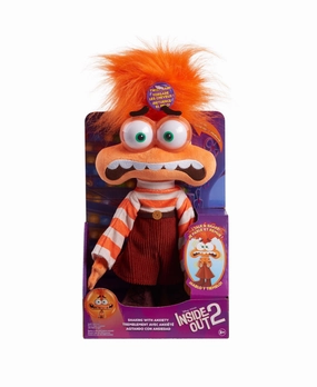 Inside Out 2 Anxiety Interactive Feature Plush Toy