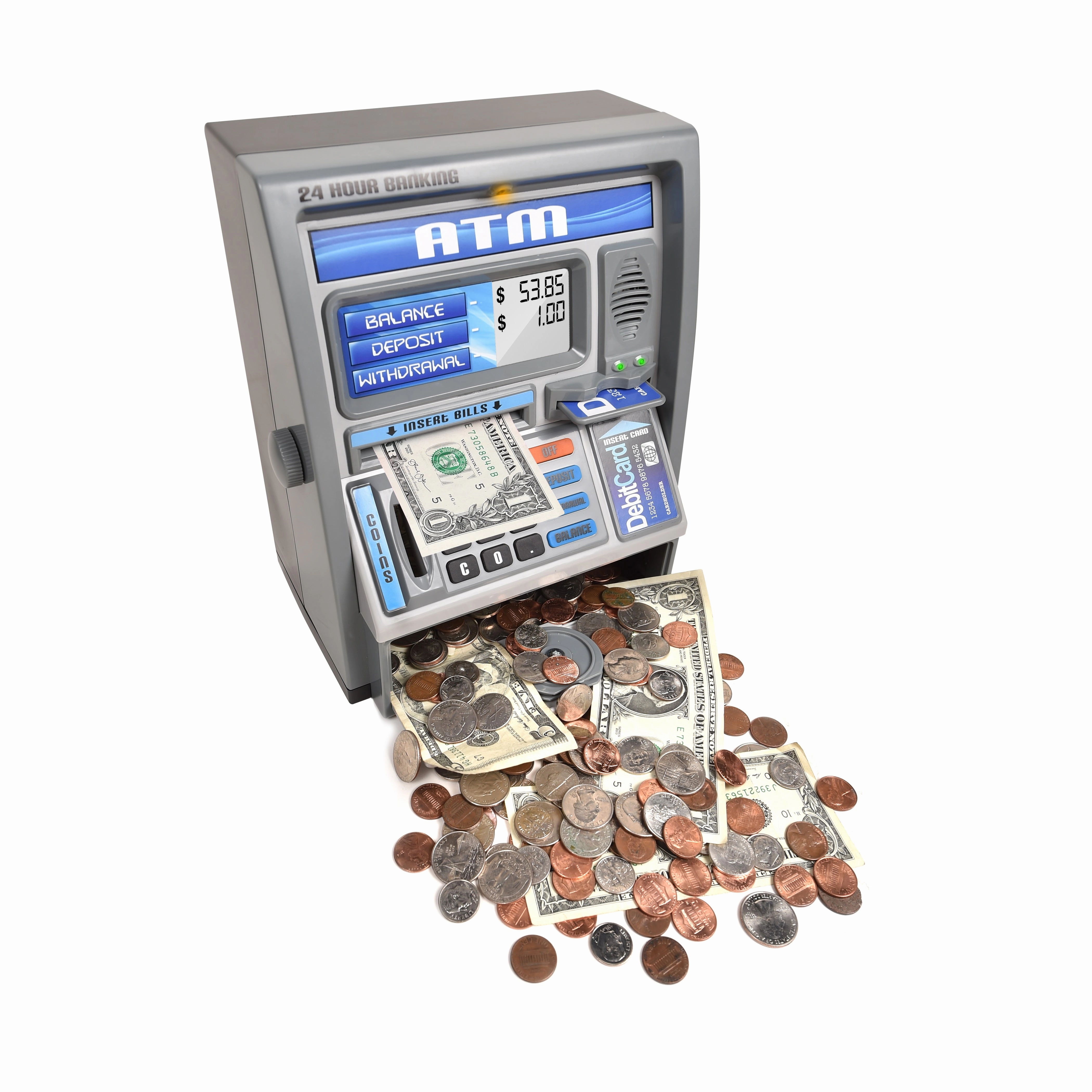 Interactive Talking ATM Savings Bank - Educational Money Management Toy