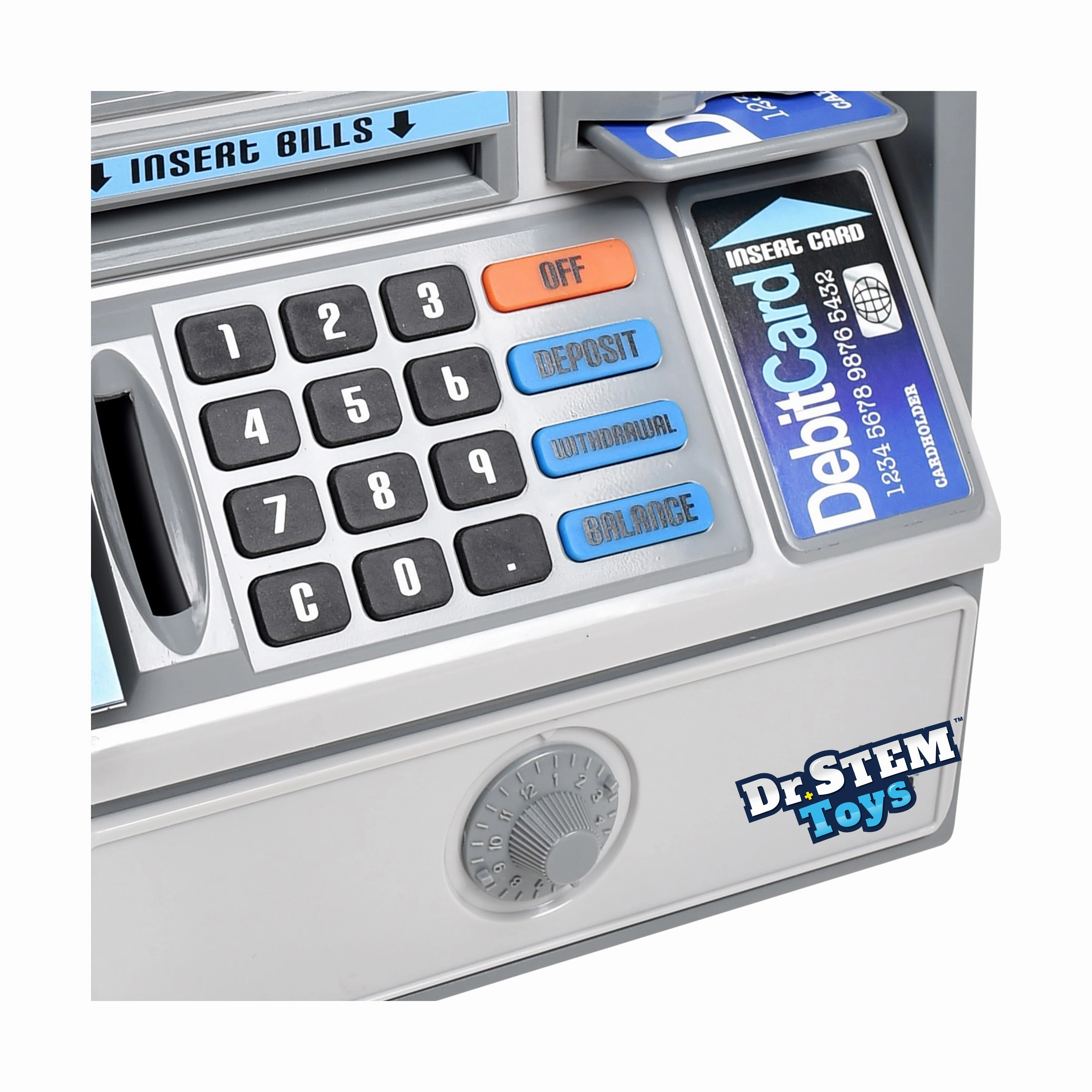 Interactive Talking ATM Savings Bank - Educational Money Management Toy