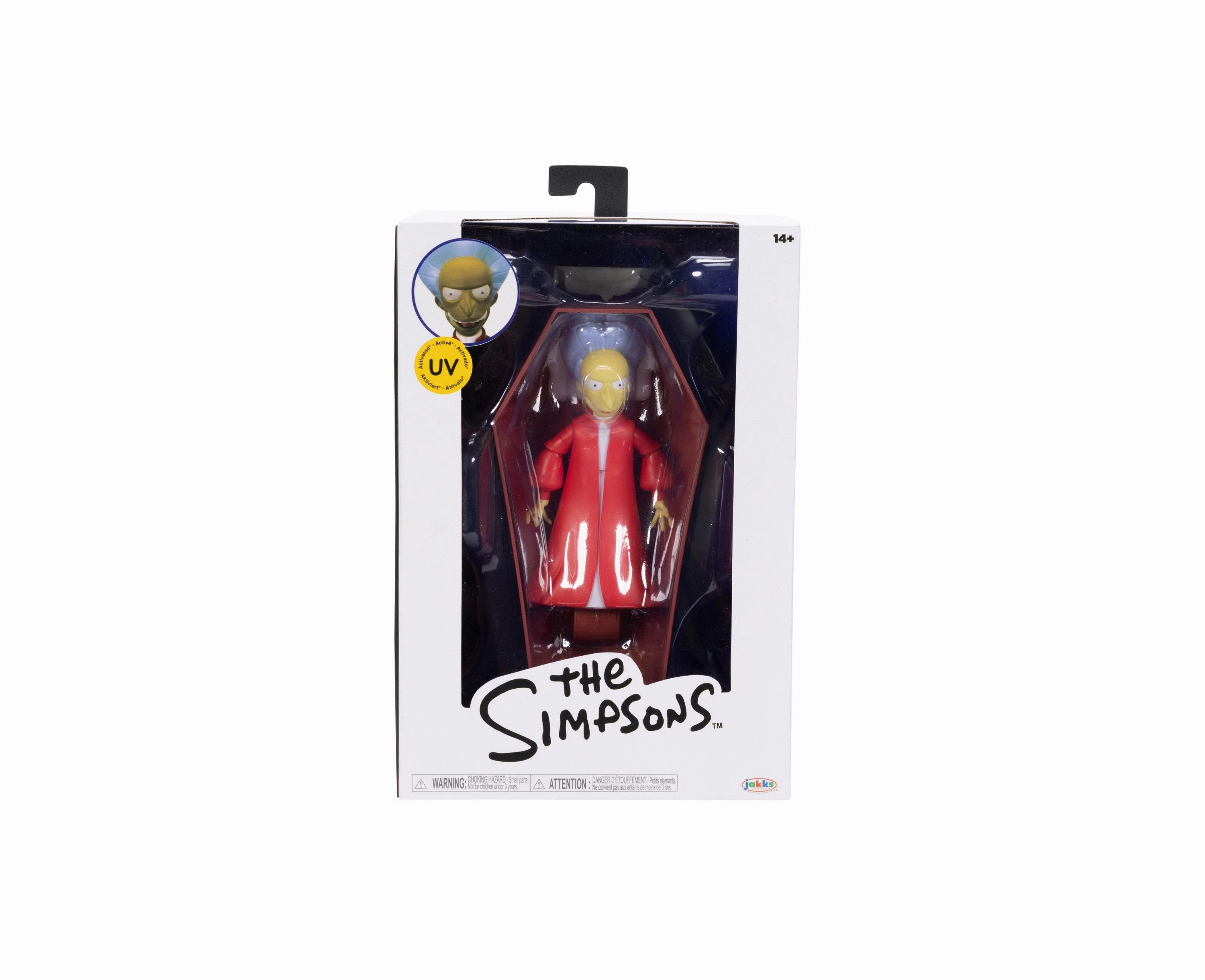 JAKKS Pacific The Simpsons 5" Vampire Mr. Burns Action Figure