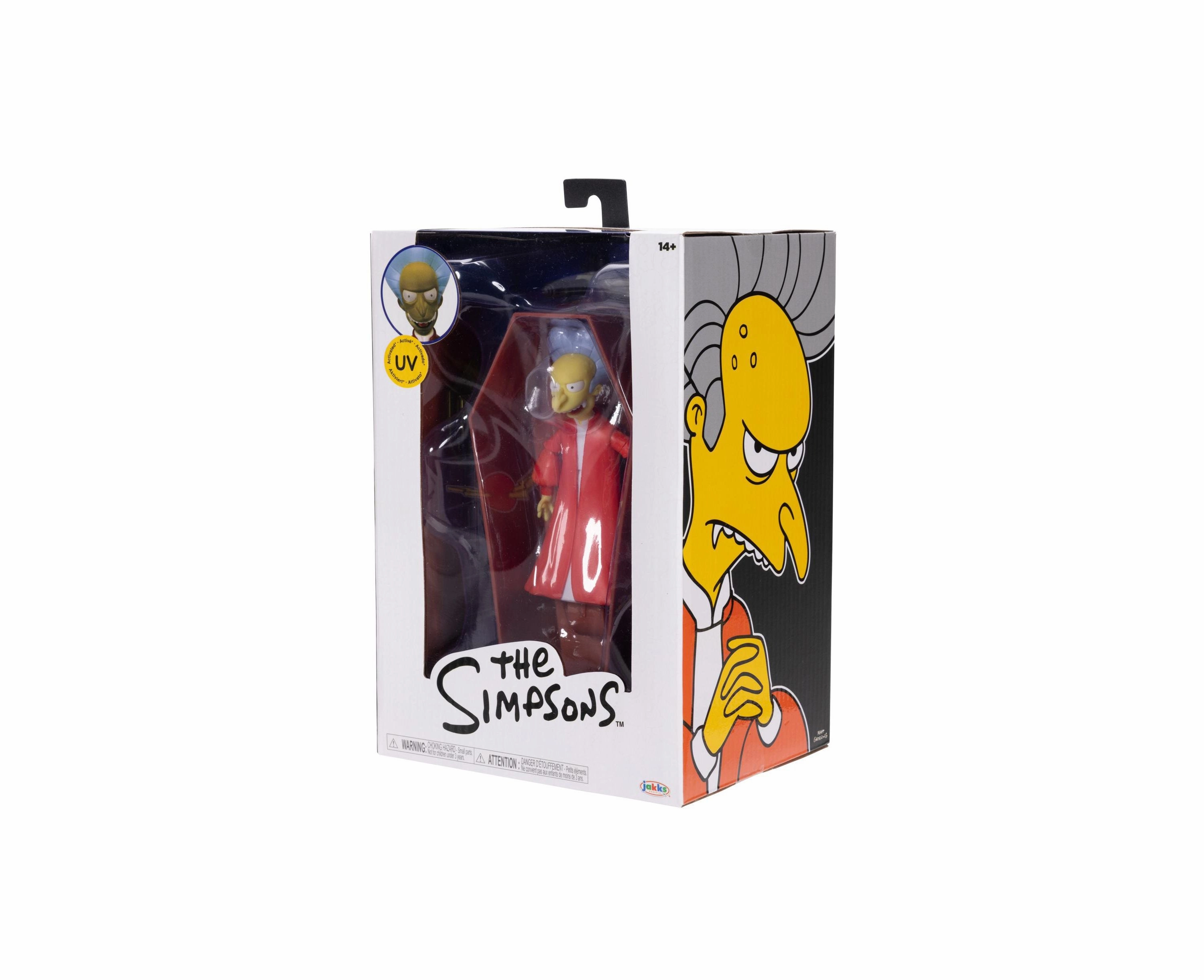 JAKKS Pacific The Simpsons 5" Vampire Mr. Burns Action Figure