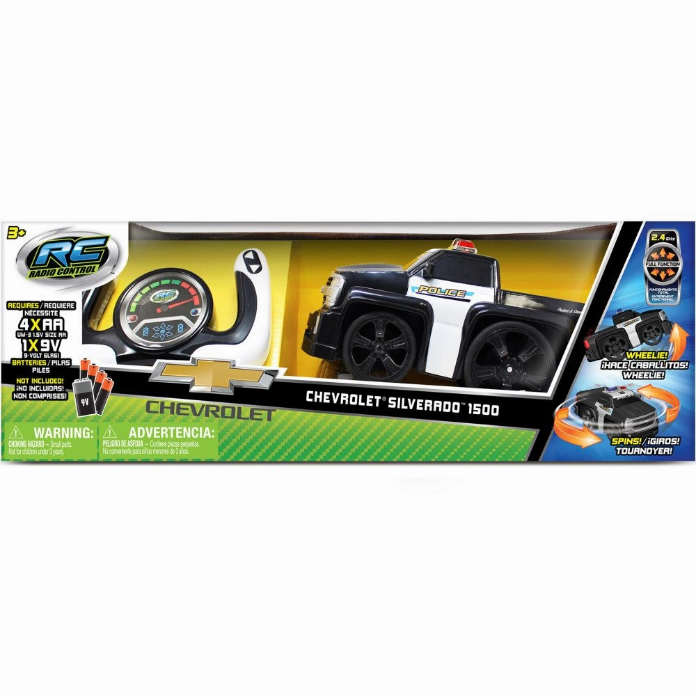 Jam'n Products Chevrolet Preschool R/C Police Silverado