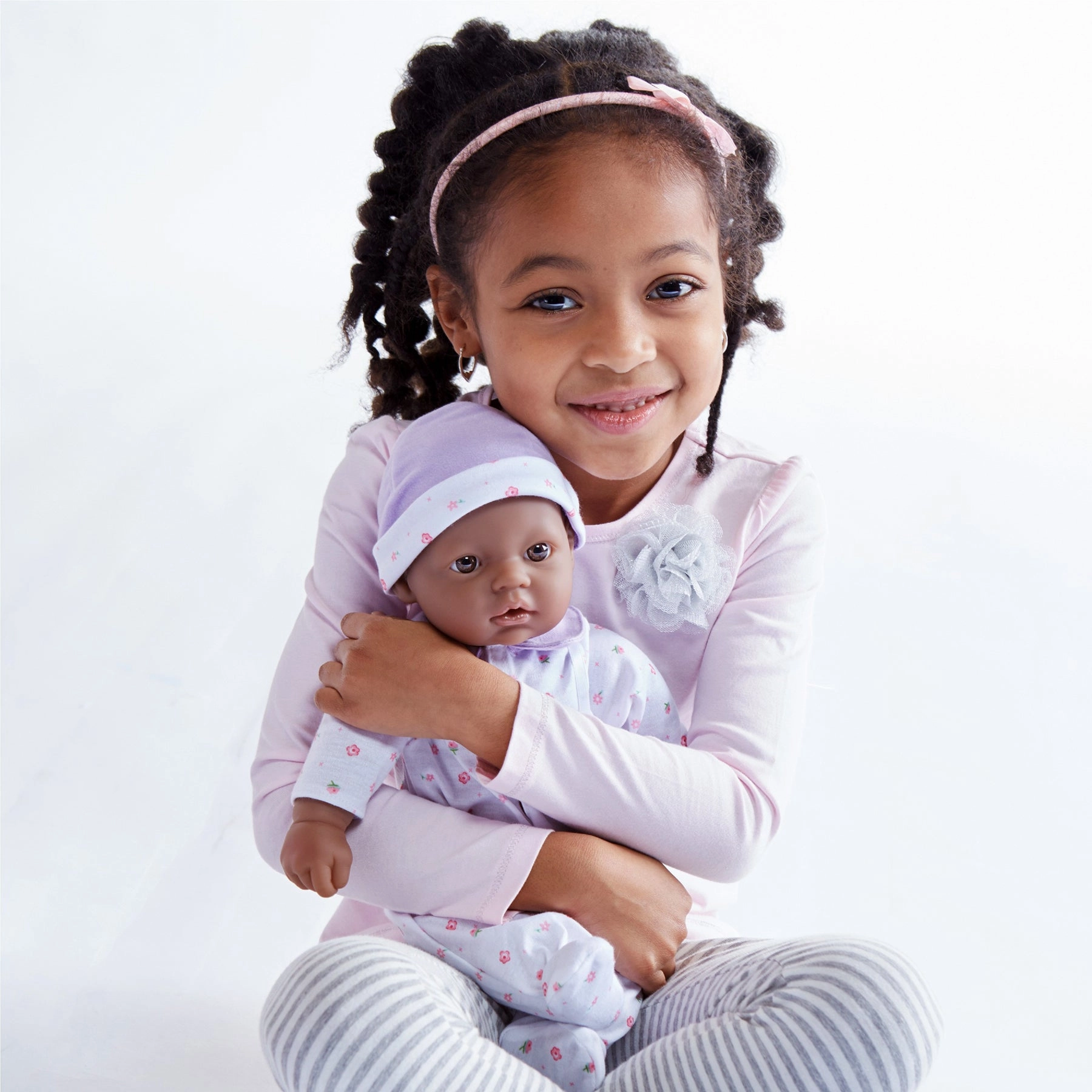 JC Toys 11 inch La Baby Soft Doll - Bright Sparkling Eyes