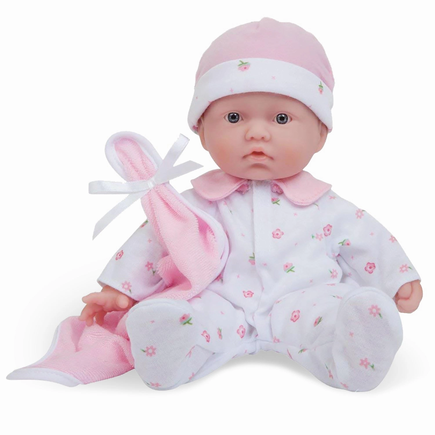 JC Toys La Baby Soft 11-inch Doll - Bright Blue Eyes