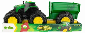 John Deere Monster Treads Tractor And Wagon