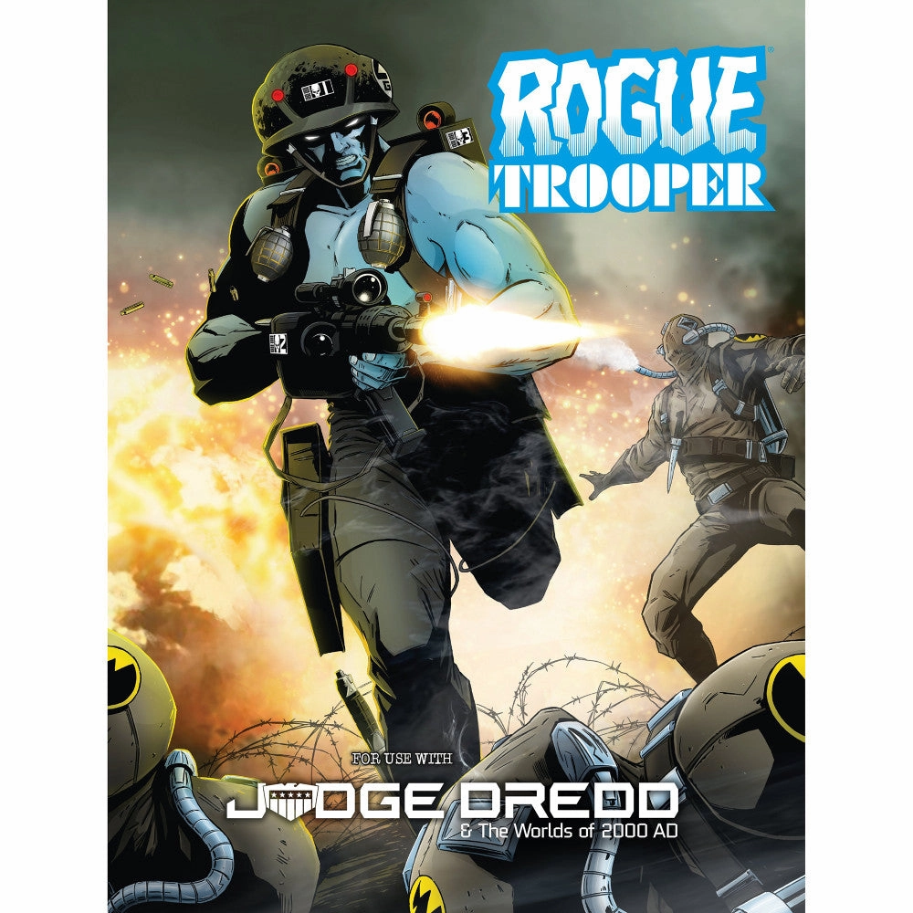 Judge Dredd & The Worlds of 2000AD: Rogue Trooper RPG Hardcover Book
