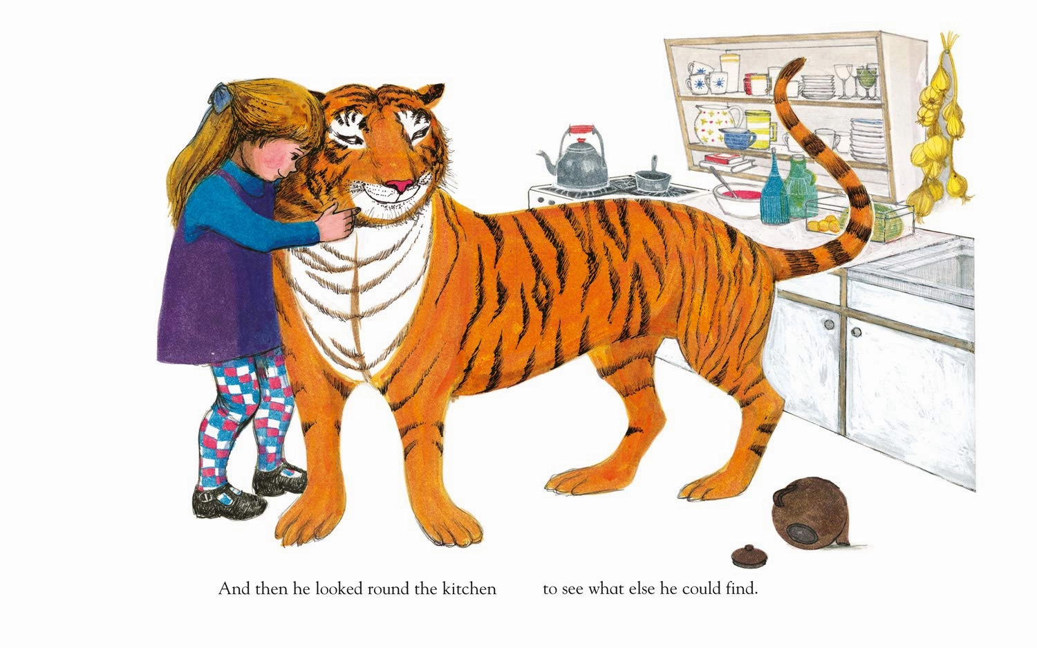 Judith Kerr The Tiger Who Came To Tea (Board Book) for ages 3 
