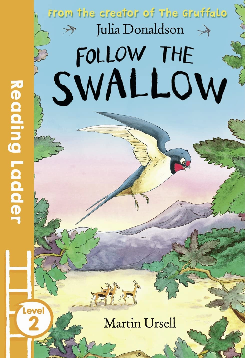 Julia Donaldson Follow the Swallow Story Book for ages 5 