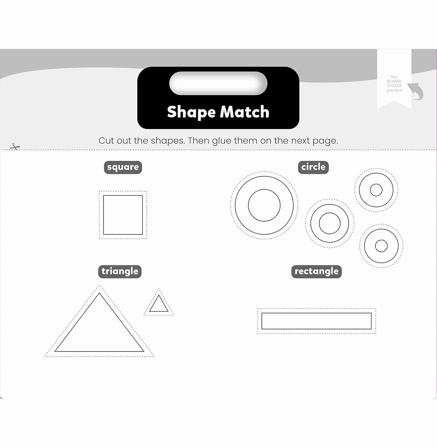 JUNIOR EXPLORERS MY BIG SHAPES AND COLOURS PAD [Paperback] Hinkler