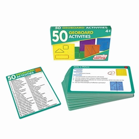 Junior Learning Geoboard Activities Set - Educational Math Toy for Ages 4-6