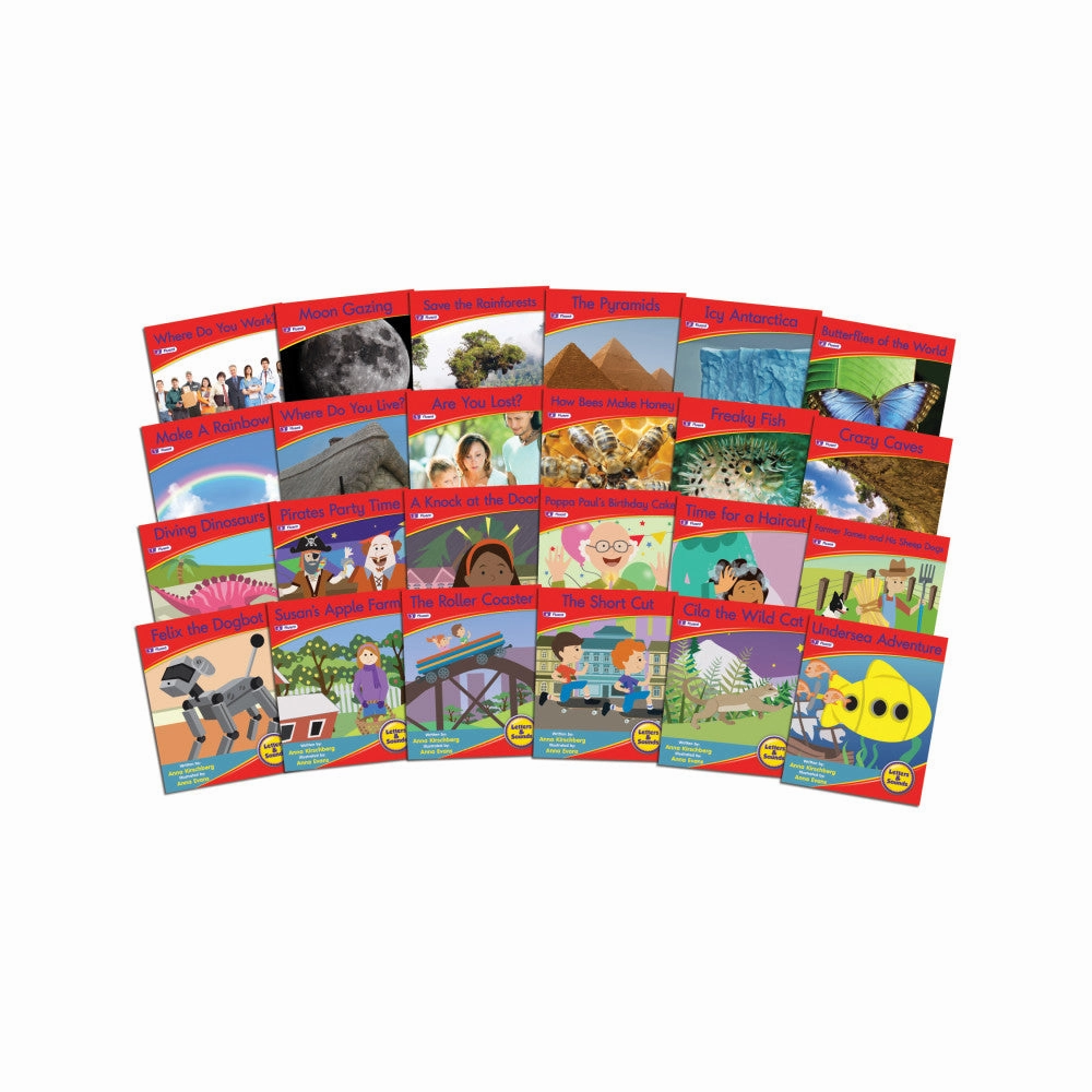 Junior Learning Phase 6 Fiction Decodable Readers 12-Book Set