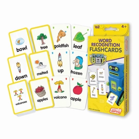 Junior Learning Word Recognition Flashcards Set - Educational Toy for Ages 4 