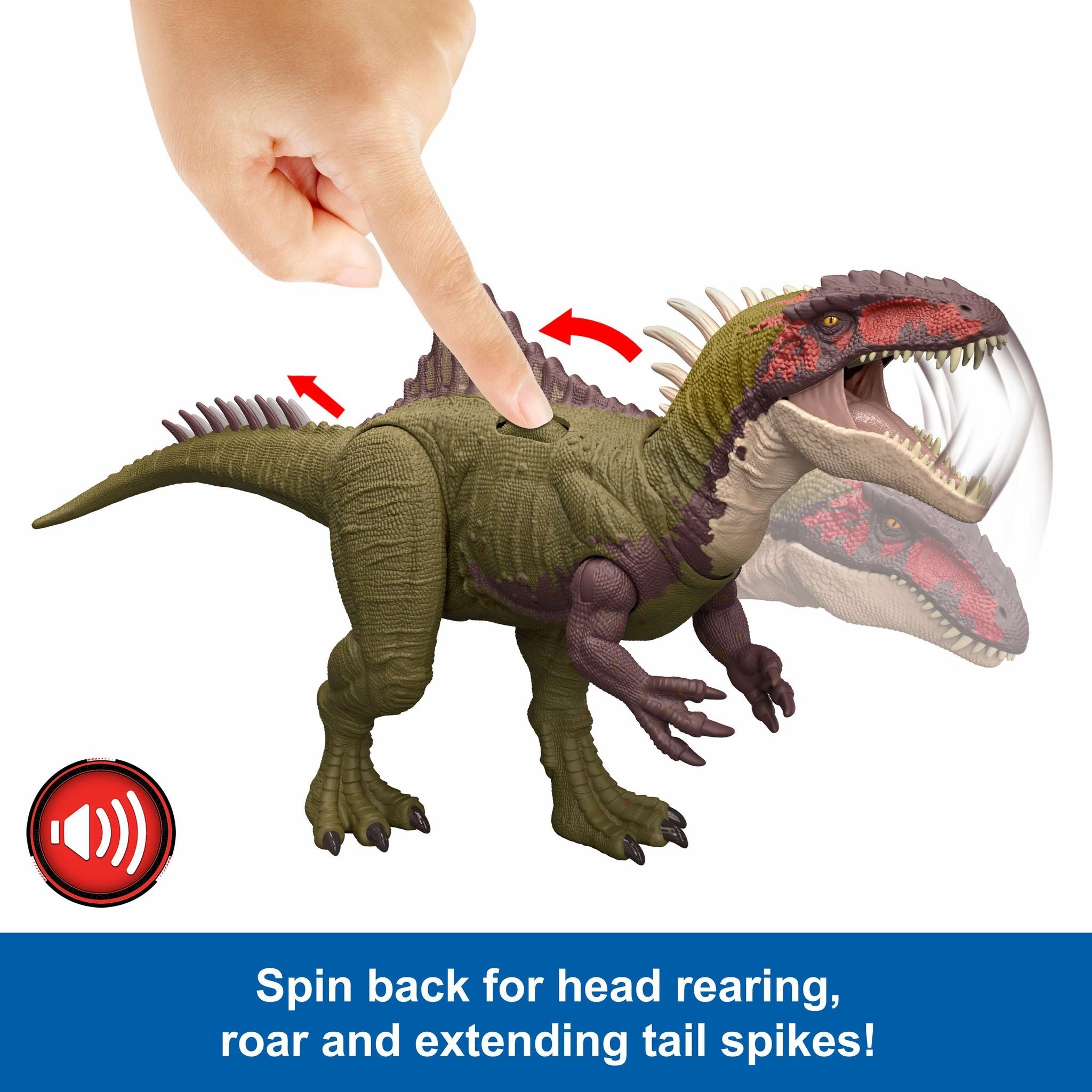Jurassic World Battle Roar Becklespinax