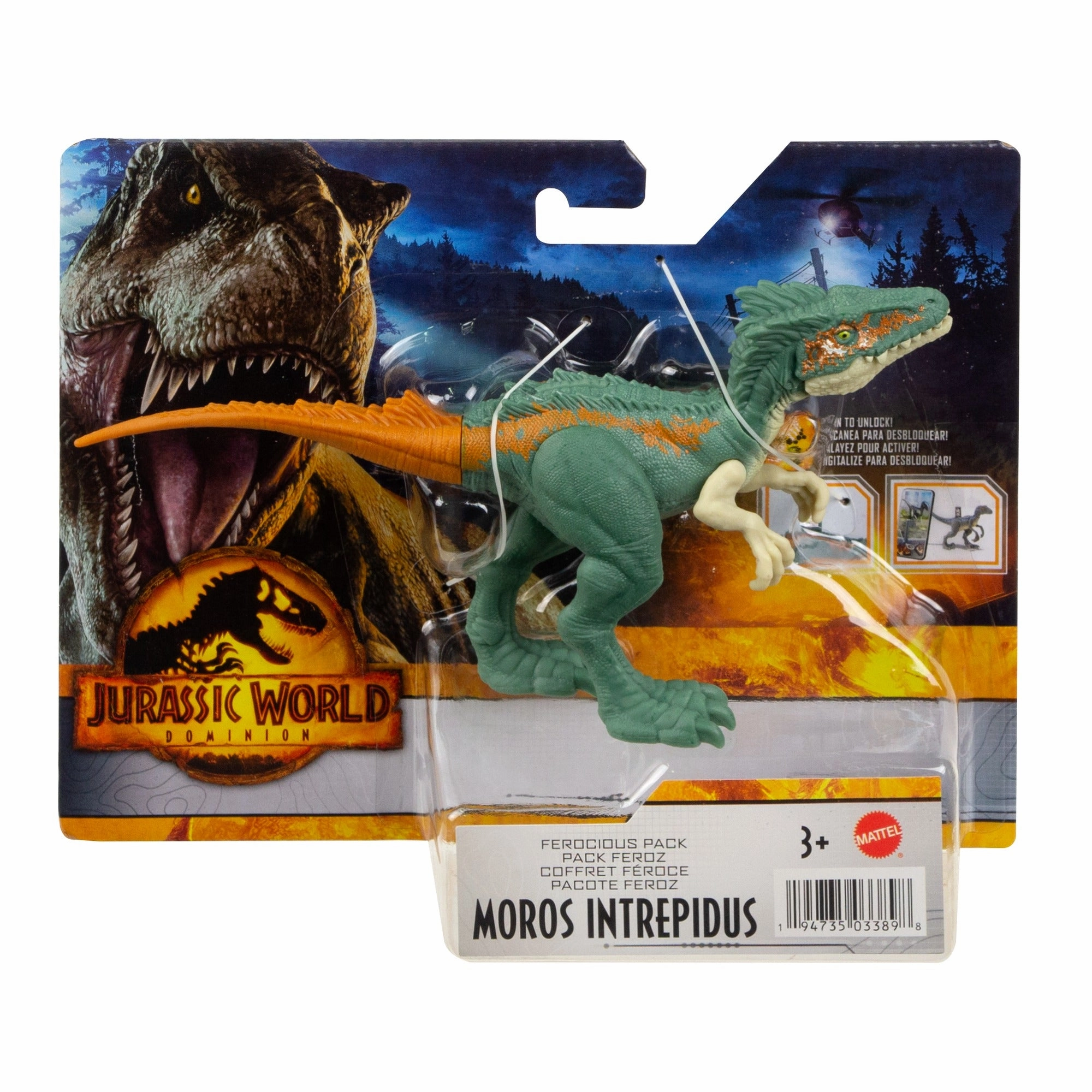 Jurassic World Dominion Ferocious Pack Moros Intrepidus