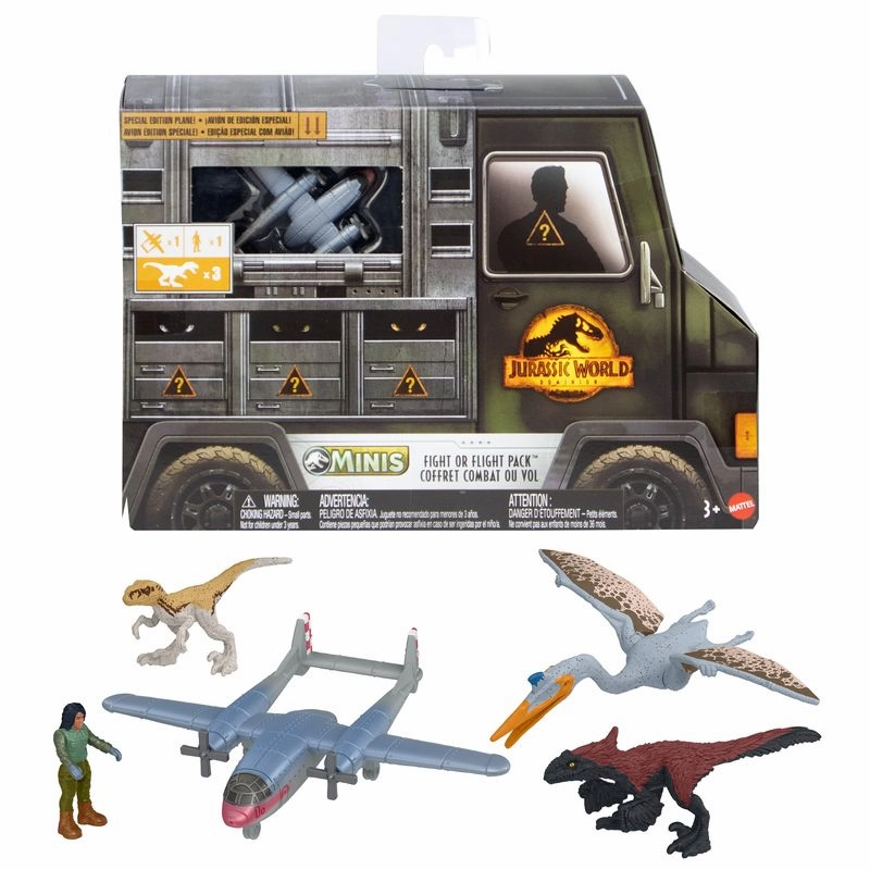 Jurassic World Dominion Minis Multipack Fight Or Flight Pack