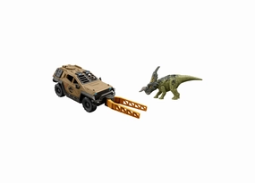 Jurassic World Mission Mayhem Truck with Detachable Claw and Einiosaurus Figure