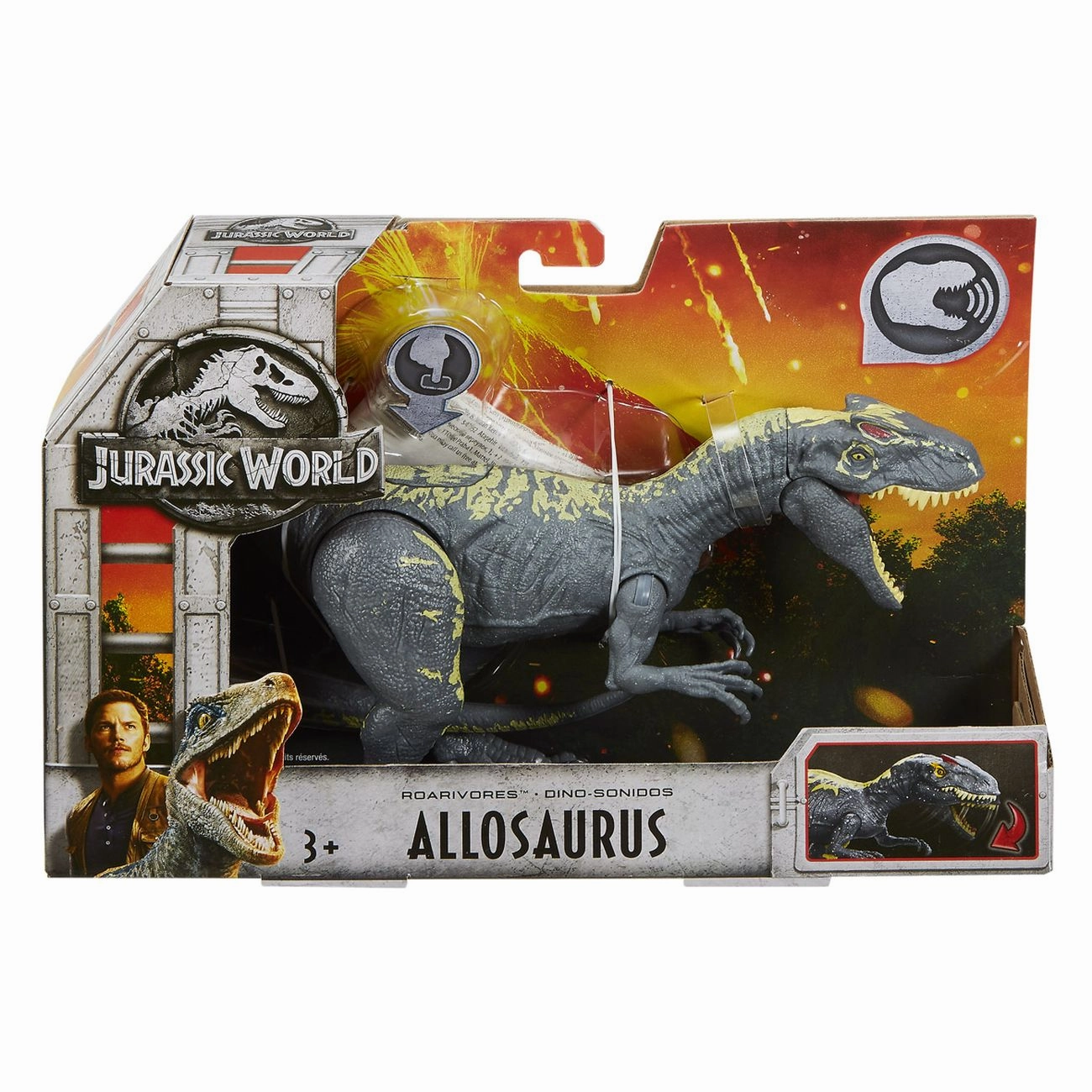 Jurassic World Roarivores Allosaurus