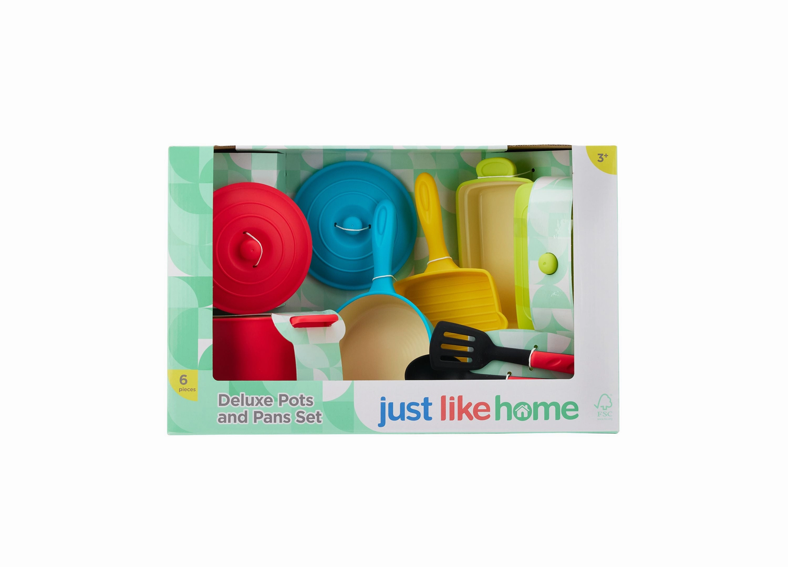 Just Like Home 11-Piece Deluxe Pots and Pans Playset