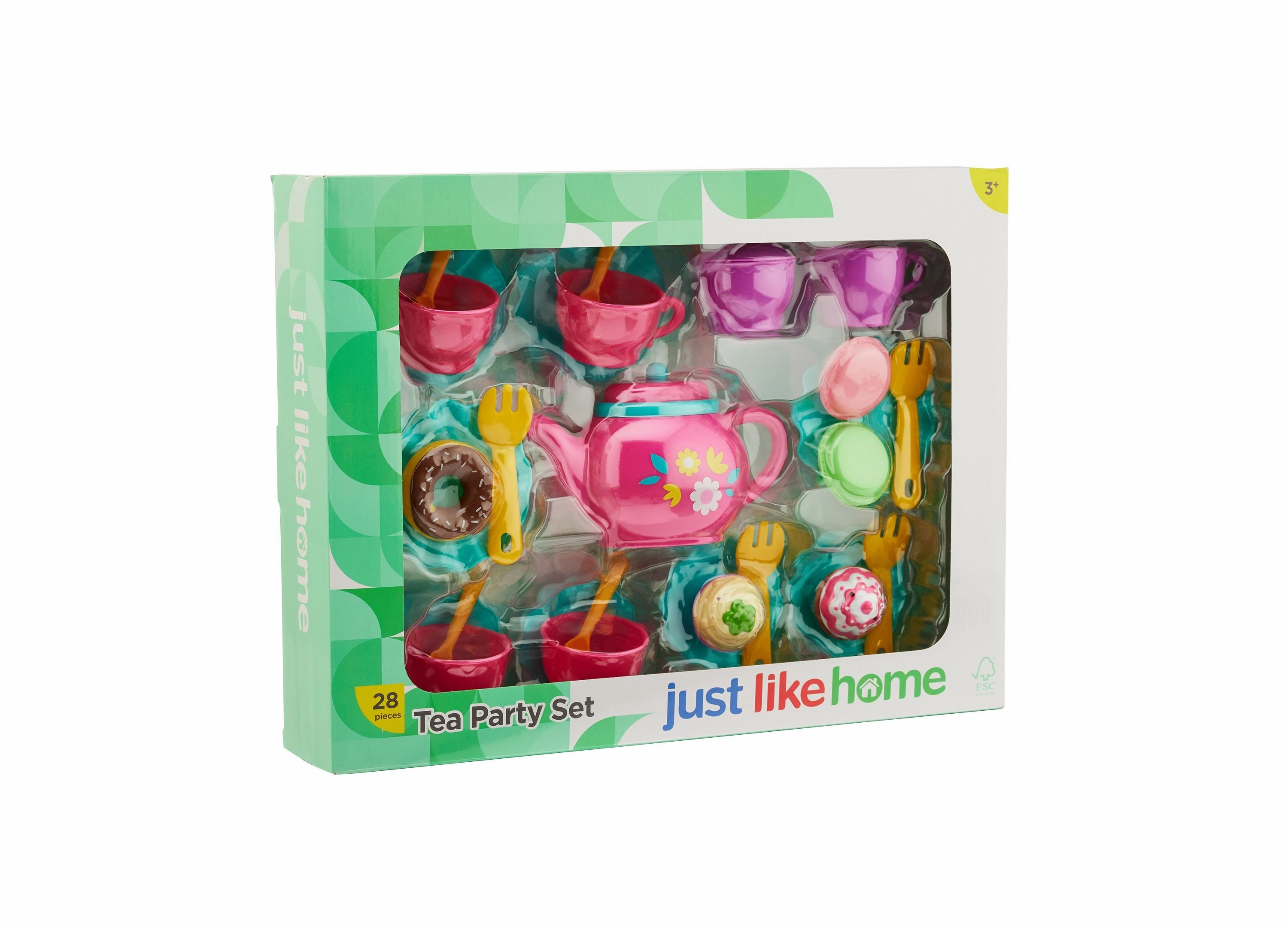 Just Like Home Enchanted Tea Party Playset