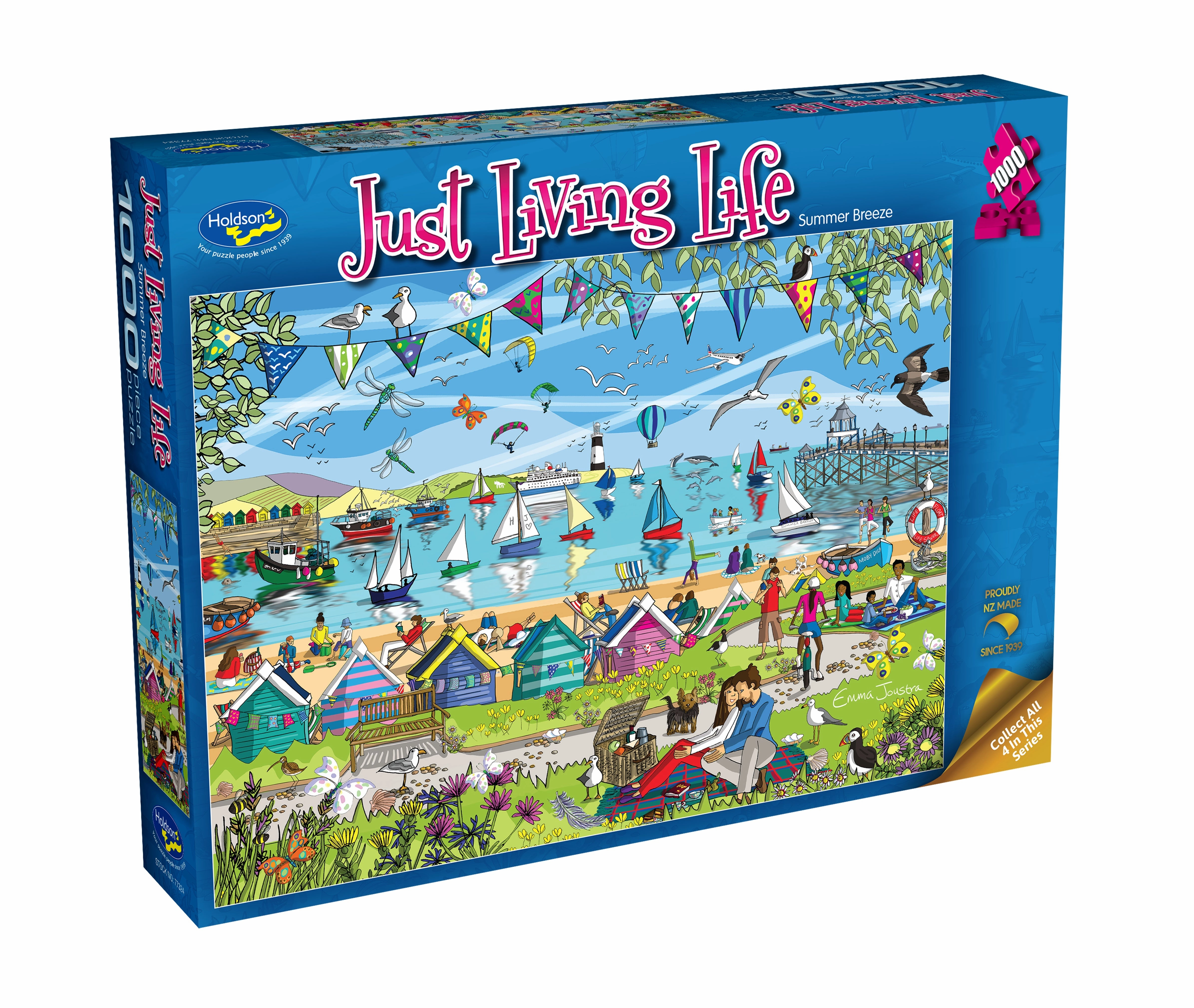 Just Living Life 1000 Piece Puzzle Summer Breeze