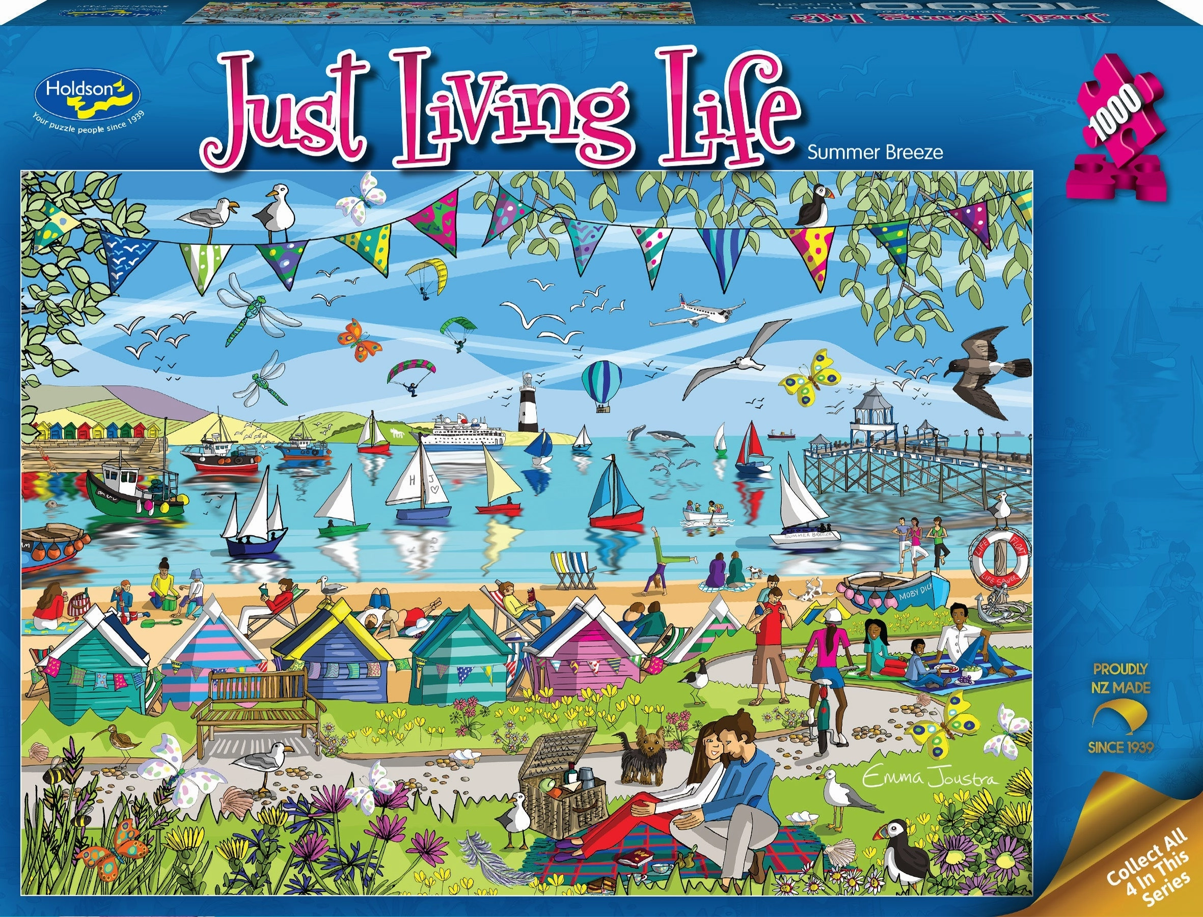 Just Living Life 1000 Piece Puzzle Summer Breeze
