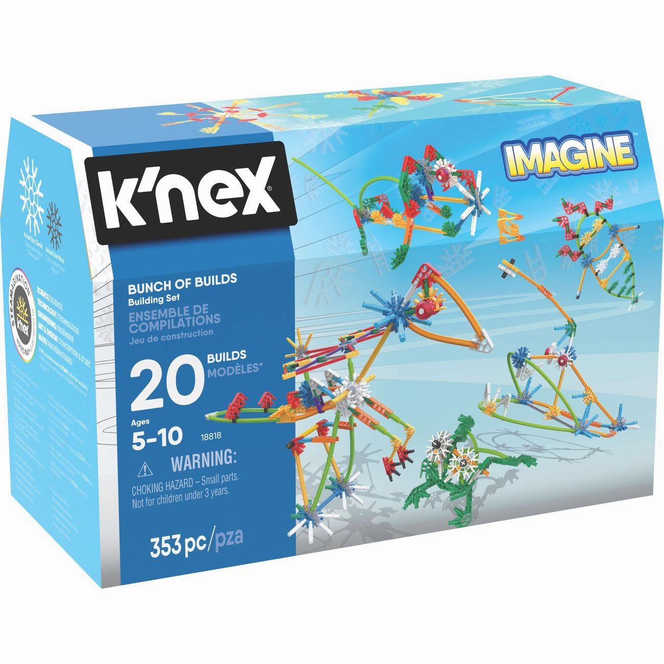 K'Nex Imaginations Bunch Of Builds Building Set