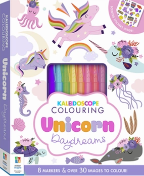 Kaleidoscope Colouring Kit Unicorn Daydreams