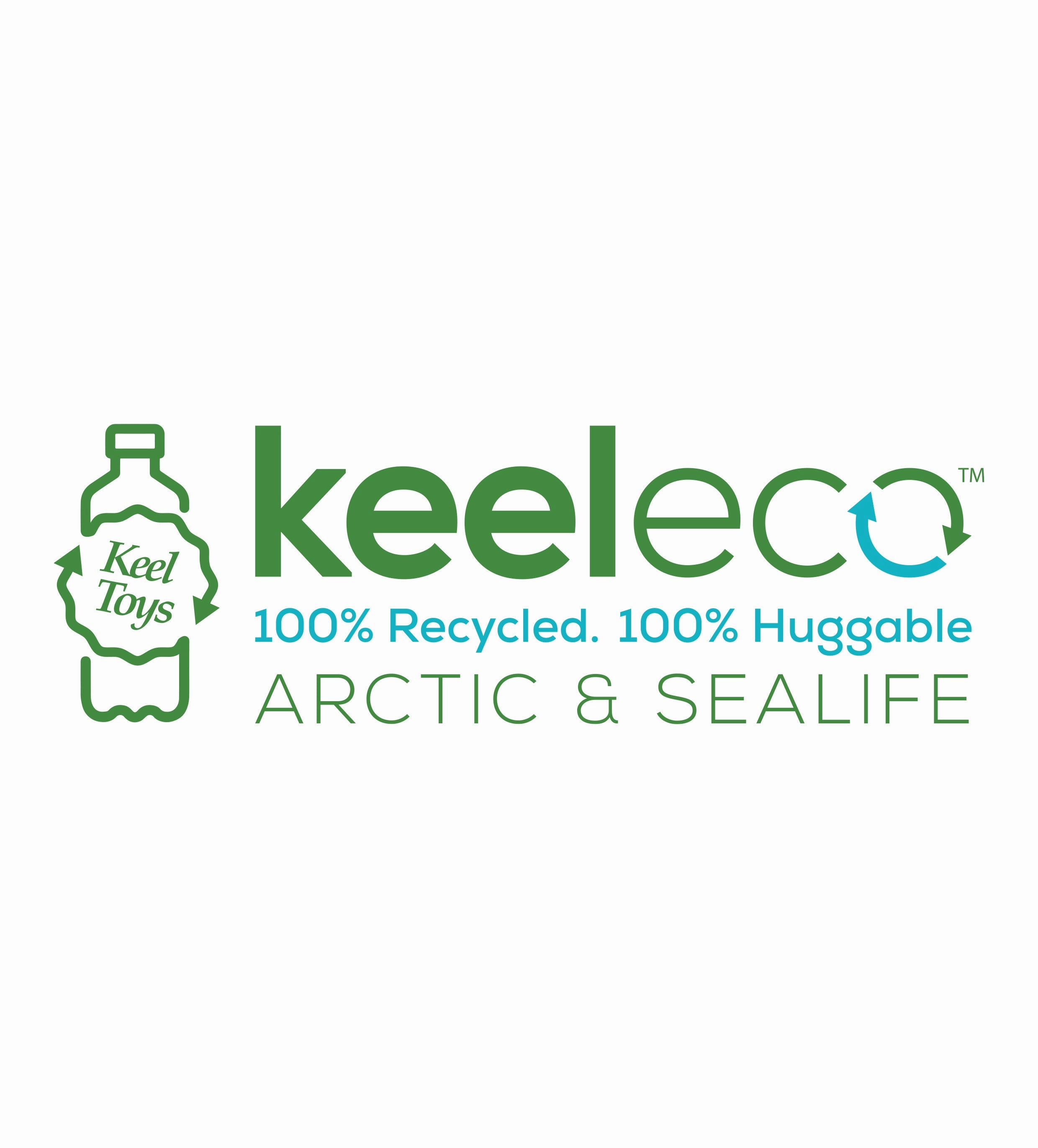 Keeleco 25cm Turtle Sealife Animal Recycled Soft Toy for All Ages