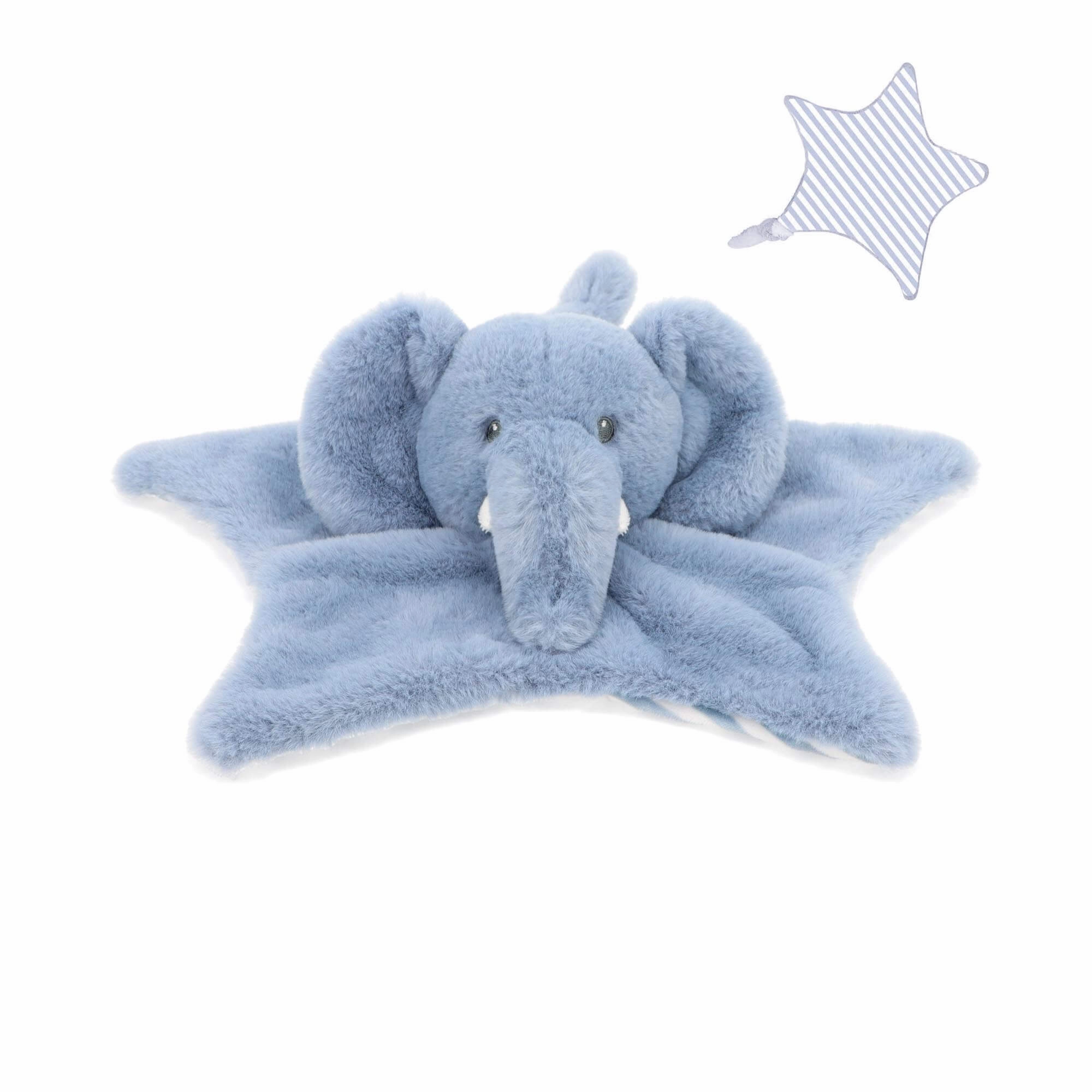 Keeleco Baby 32cm Ezra Elephant Soft Blanket Soother Toy for Babies