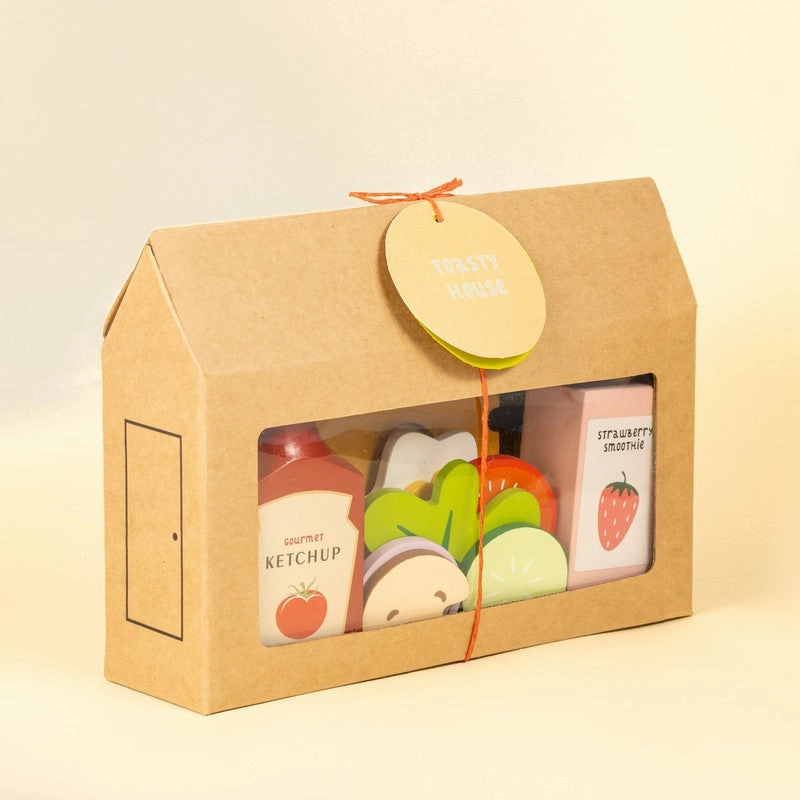 Kiddies Kingdom Toasty House Imaginative Play For Ages 3 and Above