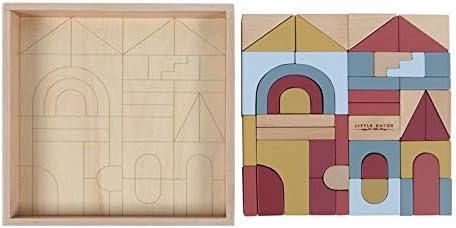 Kiddies Kingdom Wooden Blocks For Ages 3 and Above
