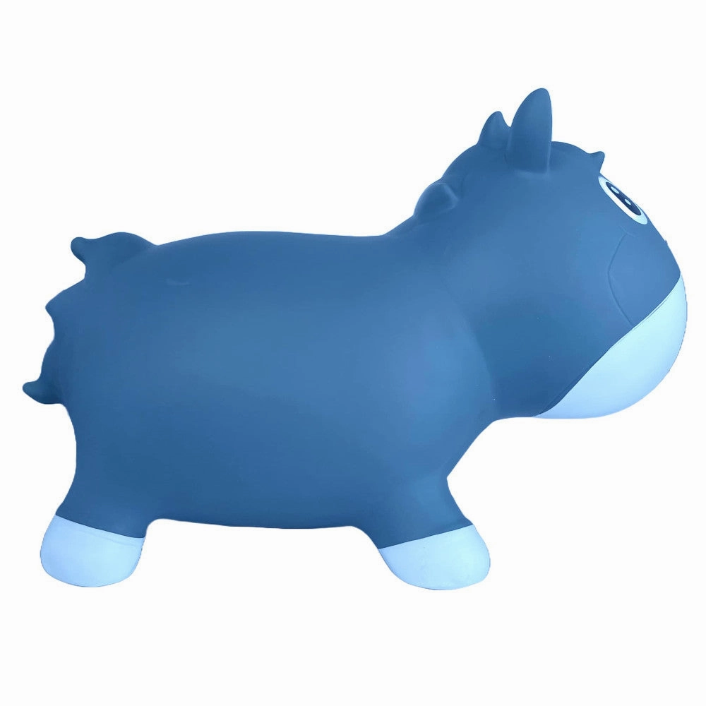 Kidzzfarm Bouncy Junior Blue Horse: Inflatable Hopper for Toddlers