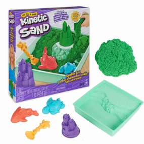 Kinetic Sand Sandbox Set Green