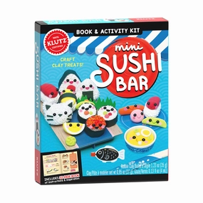 Klutz Mini Sushi Bar Clay Sculpting Craft Kit