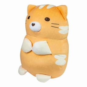 Kobioto Whimsical Japanese Kitty 12 inch Supersoft Plush - Grey