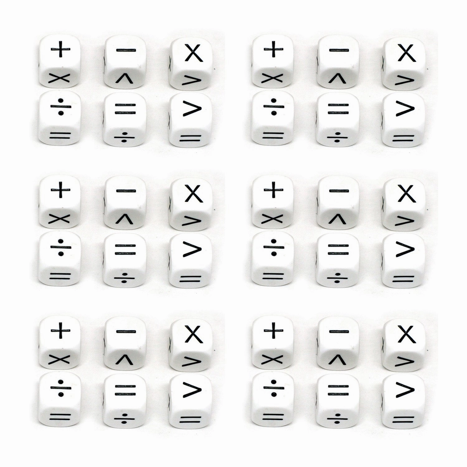 Koplow Games Operators Dice Math Fun Set, 36 Count