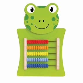 Learning Advantage Frog Activity Wall Panel - Interactive Toddler Learning Center