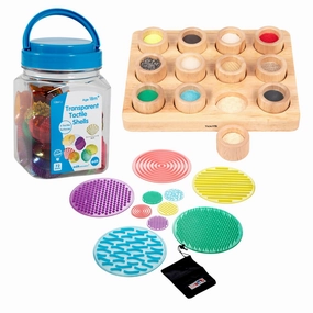 Learning Advantage Sensory Tactile Kit - Educational Toy for Tactile Learning