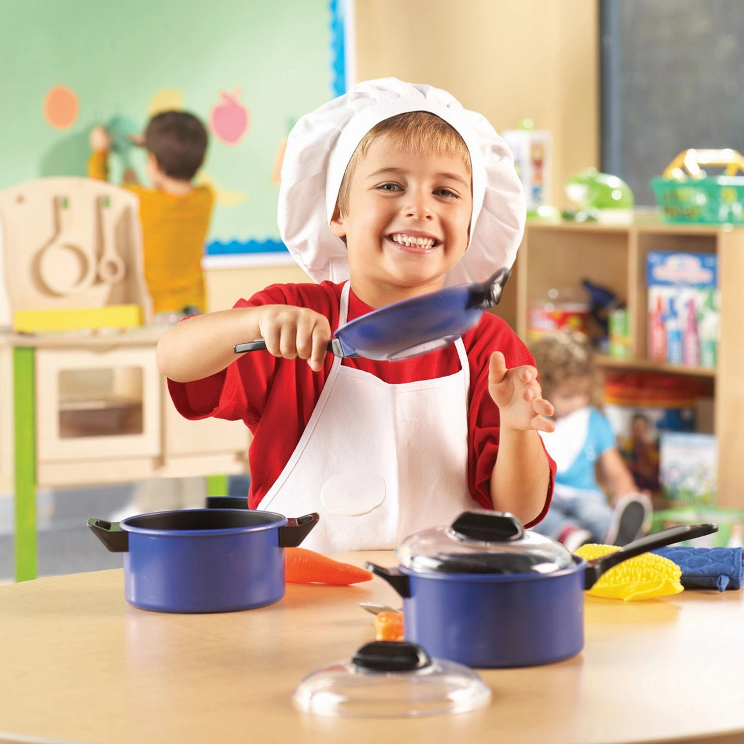 Learning Resources 13-Piece Pretend & Play Pro Chef Set