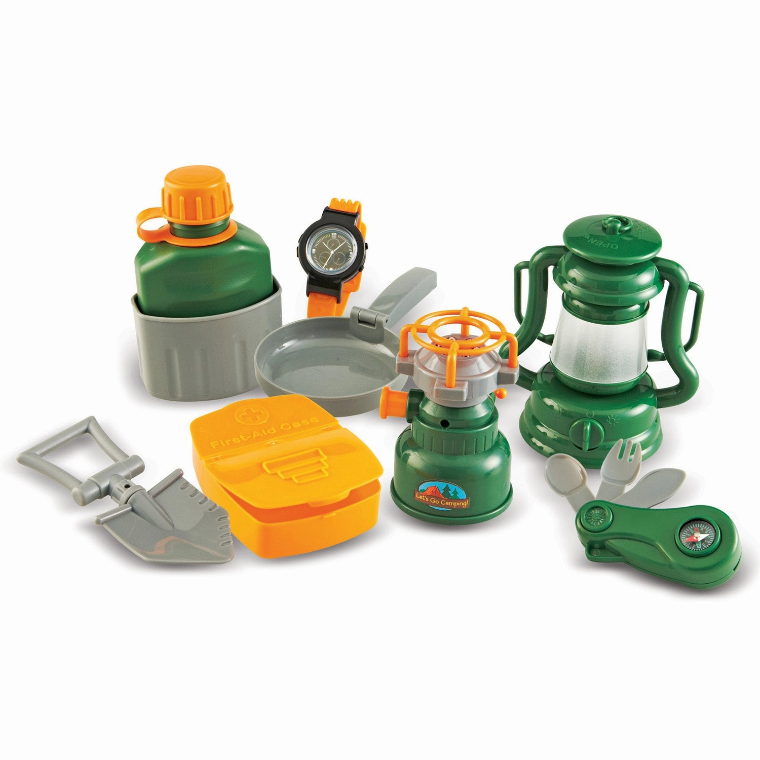 Learning Resources 9-Piece Pretend & Play Camp Set - Adventure Kit