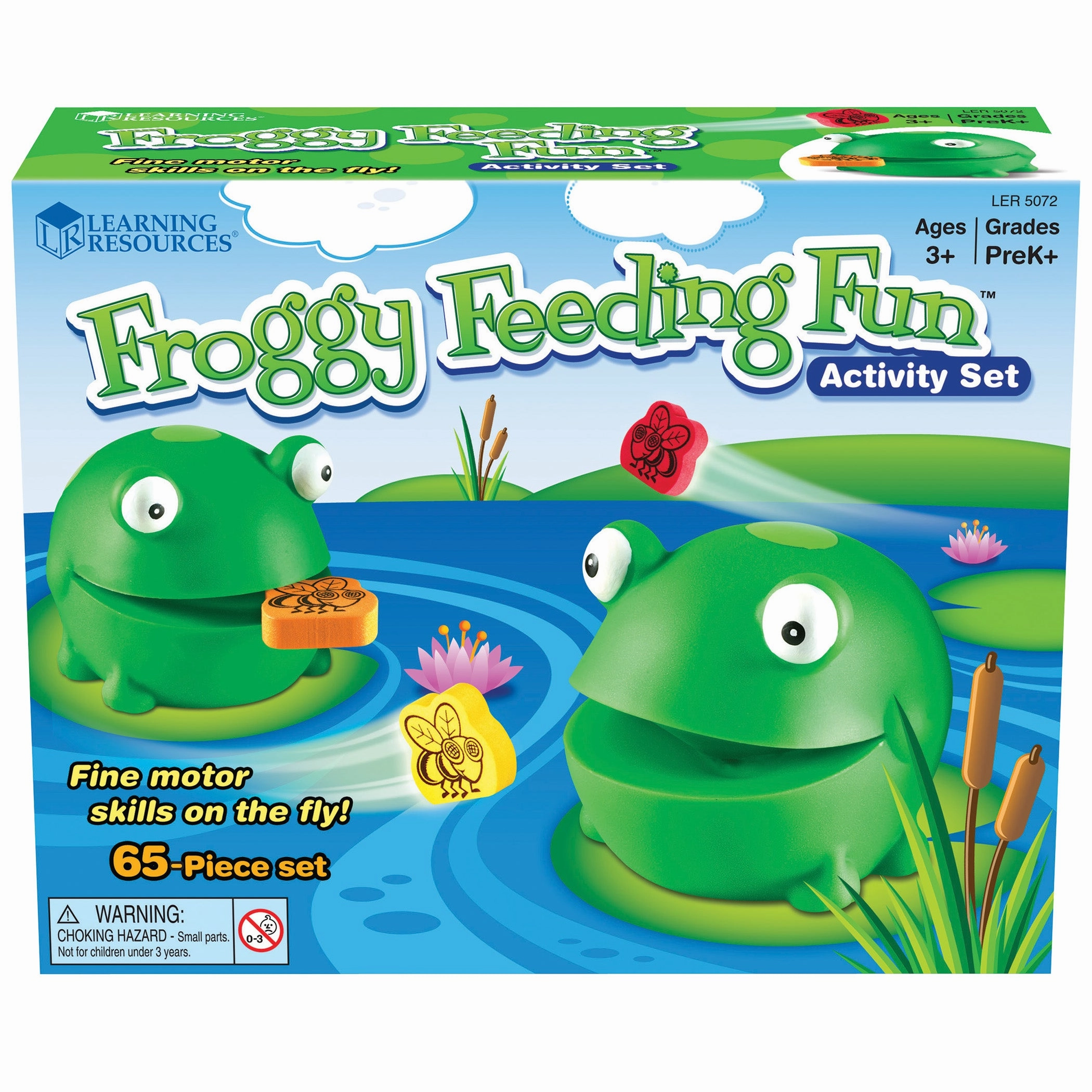 Learning Resources Froggy Feeding Fun - Activity Set - Colorful Educational Toy
